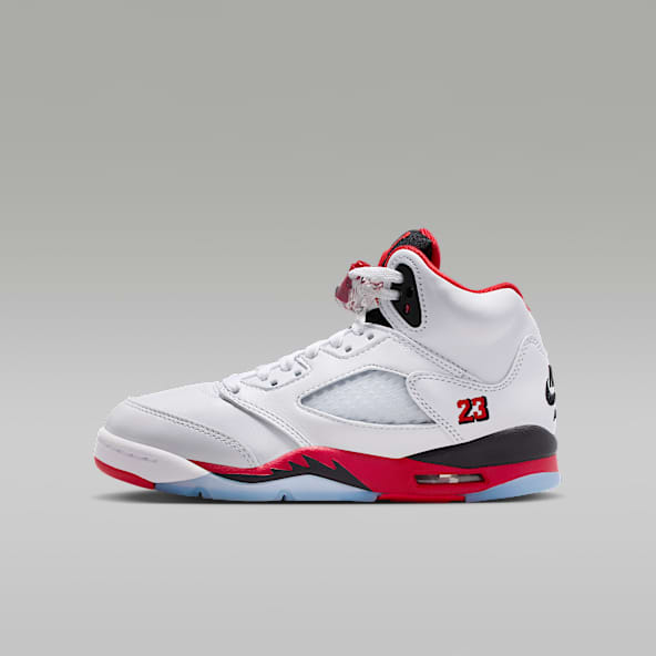 Air Jordan 5 ホワイト/レッド/ブラック 国内9月13日発売予定】 ナイキ エアジョーダン 5 ファイヤー